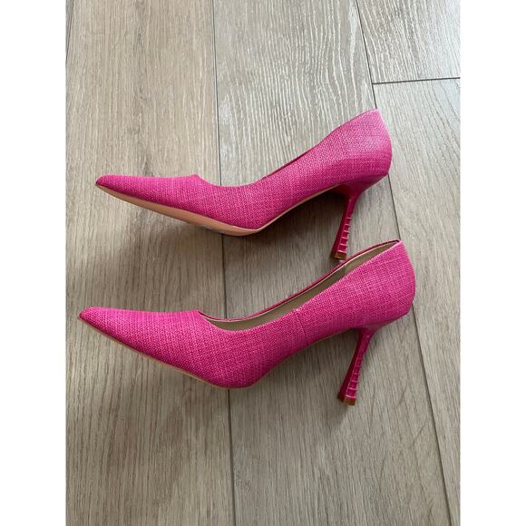 London Rag Women’s Hot Pink Zuzana Pumps Sz 9 - Picture 4 of 8